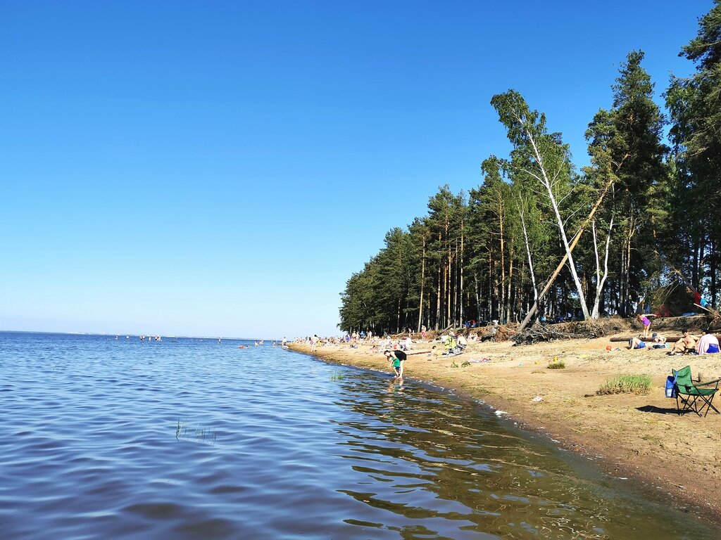 Пляж Лебяжинский пляж, Санкт‑Петербург и Ленинградская область, фото