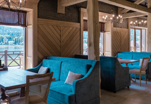 Внешний вид отеля Тайга&Озеро в Артыбаше, фото 5