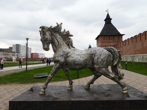 Kazanskaya Embankment (Tula, Kazanskaya Embankment), landmark, attraction