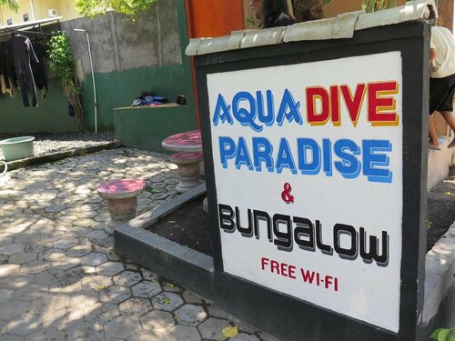 Гостиница Aqua Dive Paradise Tulamben Homestay