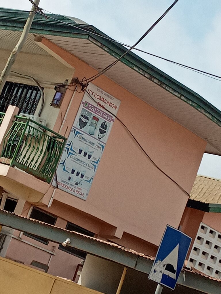 Sunday school ITS communion time, Accra, photo