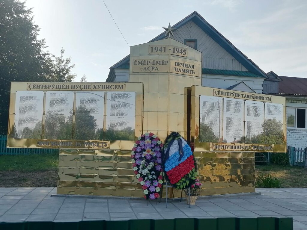 Monument, memorial Погибшим в Великой Отечественной войне 1941-1945 гг., Chuvash Republic, photo