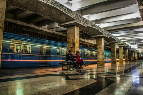 National Park (Tashkent, Bunyodkor shoh koʻchasi (dublyor)), metro station