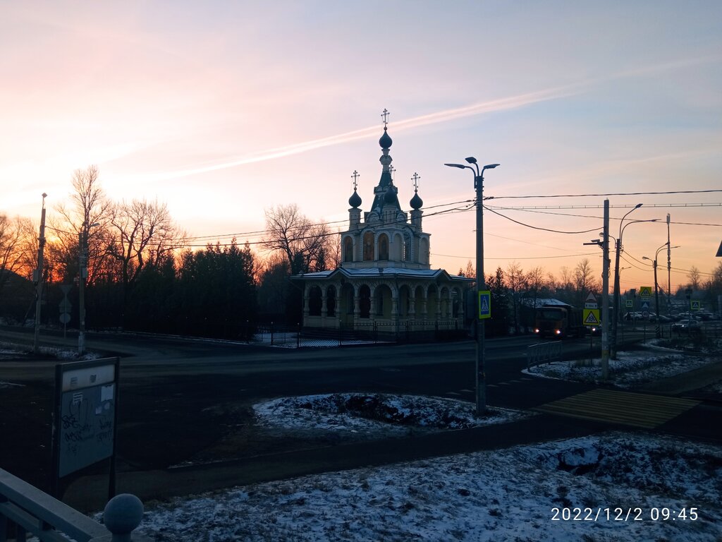 Православный храм Церковь иконы Божией Матери Всех скорбящих Радость в Сергиево, Санкт‑Петербург, фото