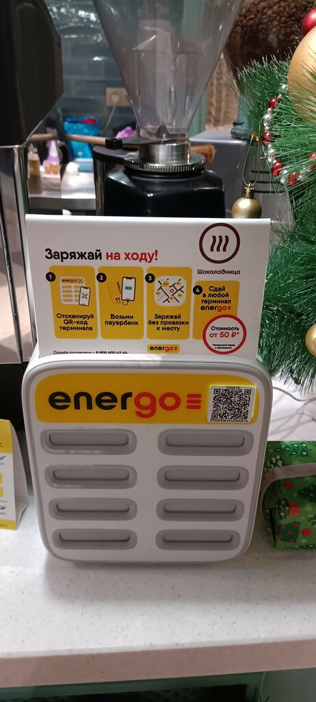 Power bank rental EnerGO, Himki, photo