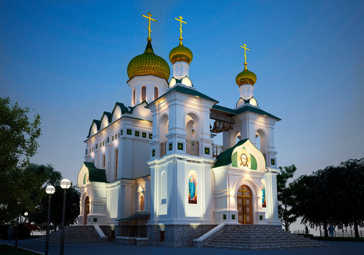 Собор Успения Пресвятой Богородицы г Астрахань