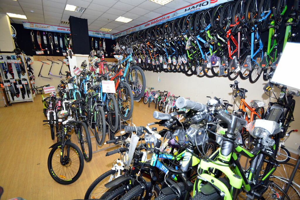 Bicycle shop VeloService, Moscow, photo