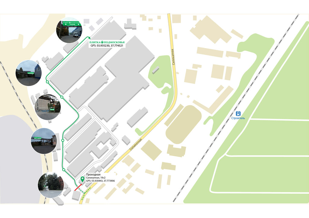 Карта мытищи силикатная 19