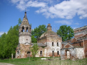 Tserkov Preobrazheniya Gospodnya V Obyozovo (Ivanovo Region, Teykovskiy rayon, Morozovskoye selskoye poseleniye, derevnya Obezovo), iglesia ortodoxa