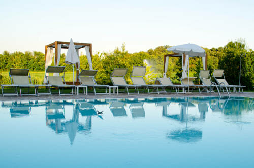 Внешний вид отеля Relais Corte Cavalli в Понти-суль-Минчо, фото 2