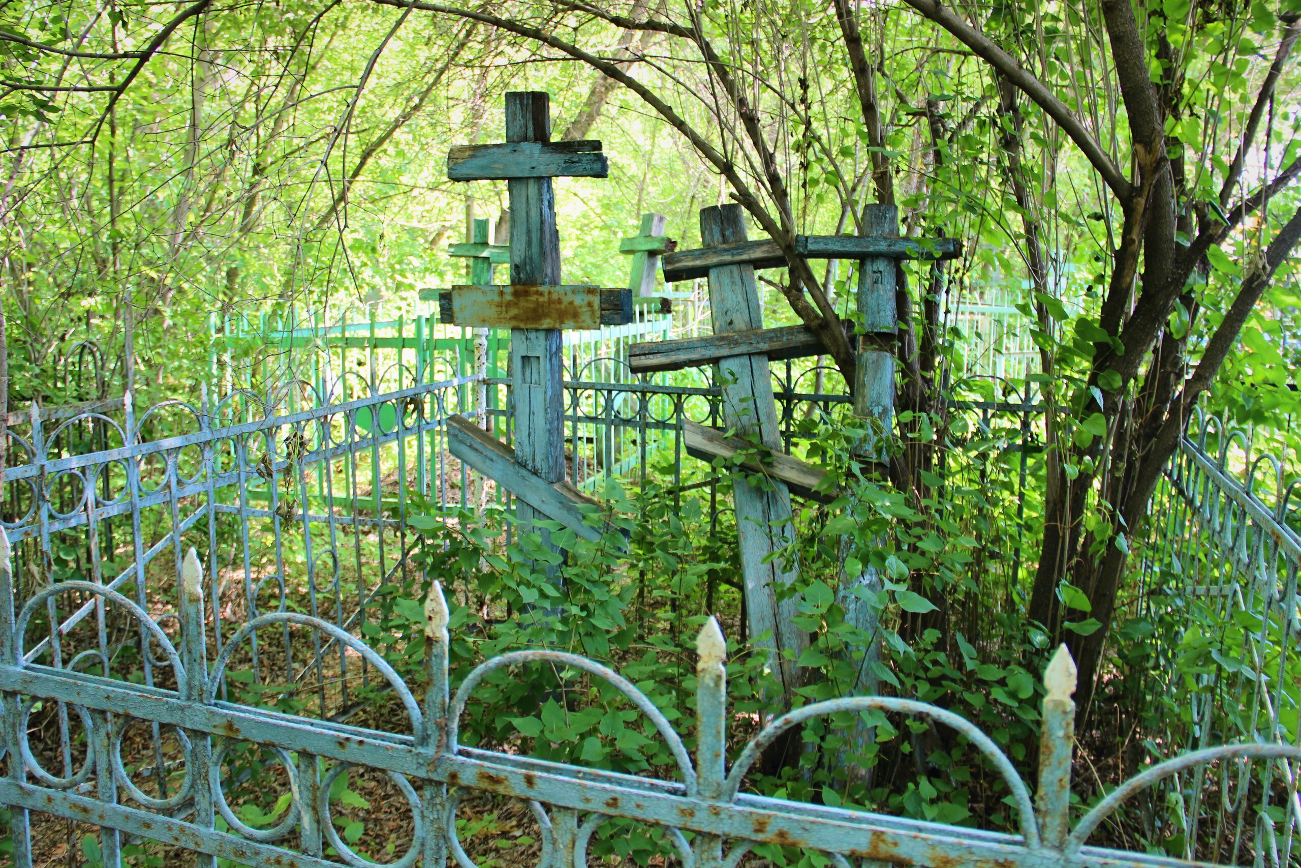 Кладбище села фото