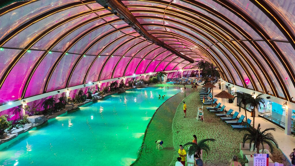 Аквапарк Sky Beach Club, Астана, фото