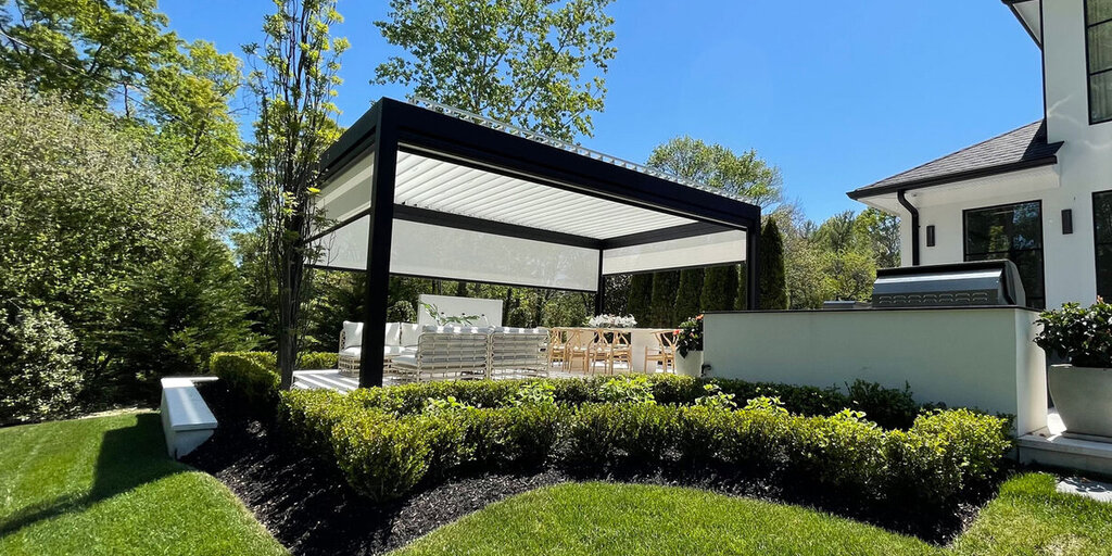 Frame and awning structures Life in the Shade, Izmir, photo
