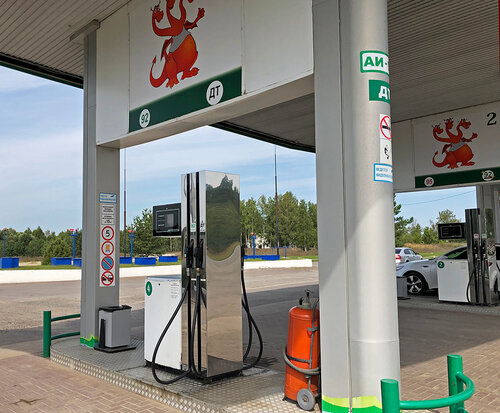 Gas station Zmey Gorynych Ekaterinovka, Ryazan Oblast, photo