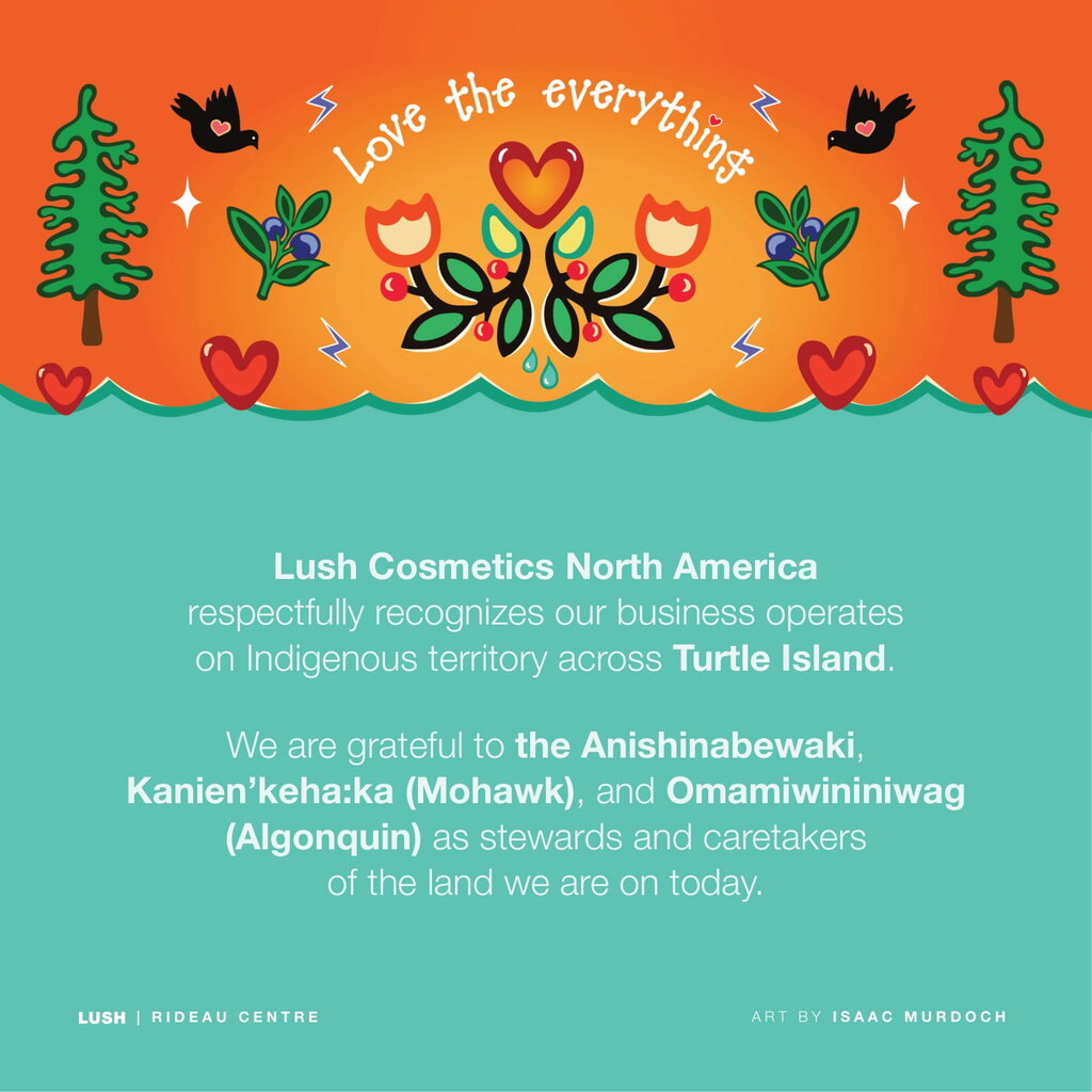 Perfume and cosmetics shop Lush Cosmetics, Ottawa, photo