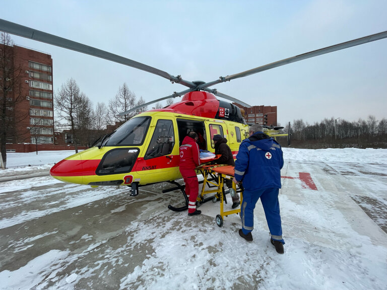 Скорая медицинская помощь Национальная служба санитарной авиации, Санкт‑Петербург, фото