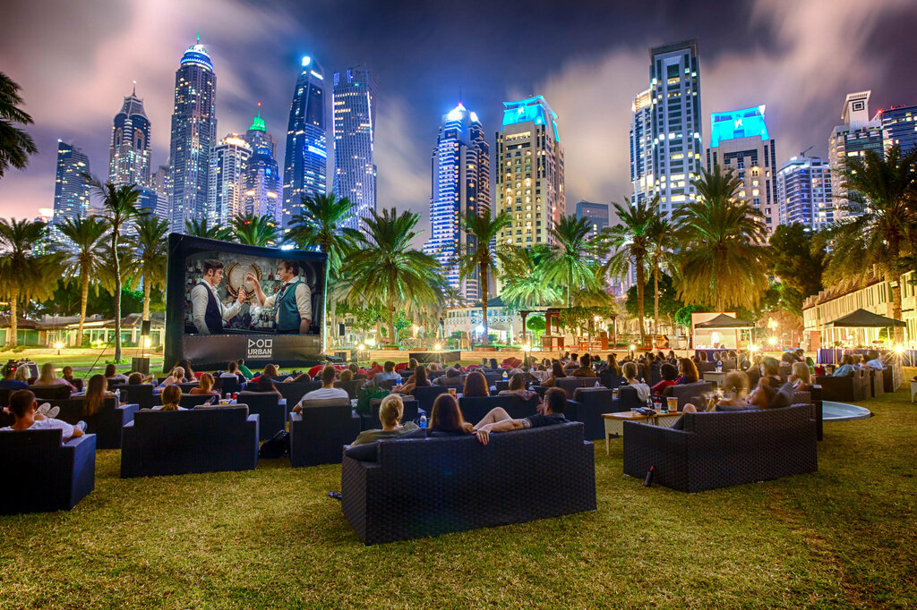 Cinema Urban Outdoor Cinema, Dubai, photo