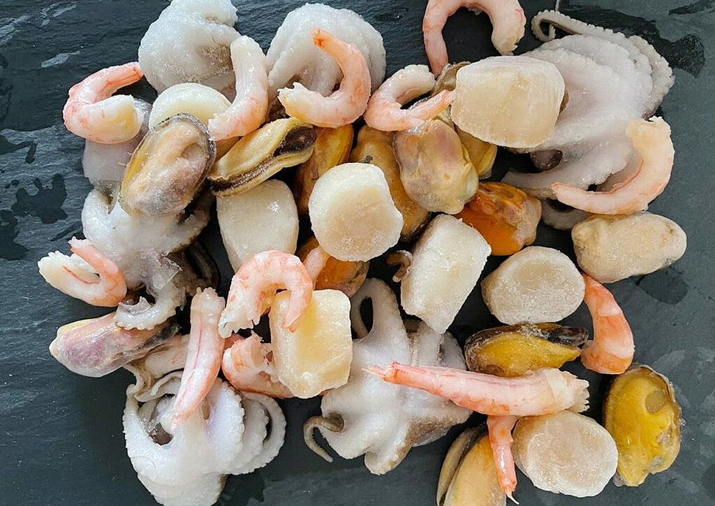 Осьминожки морепродукты