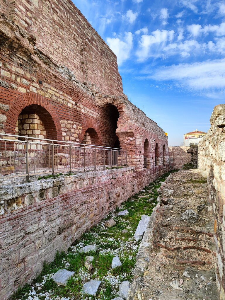Turistik yerler Bizans Surları, Fatih, foto