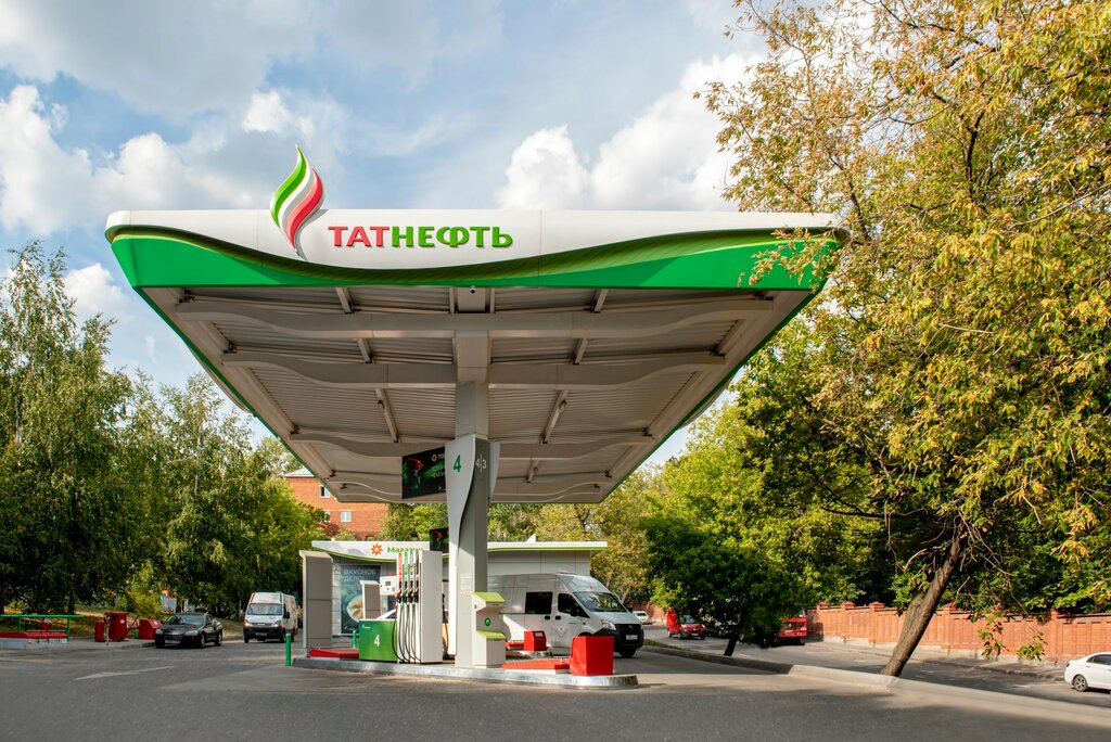 Gas station Tatneft, Moscow, photo