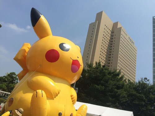 Внешний вид отеля Sakuragicho Washington Hotel в Йокогаме, фото 4