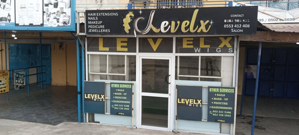 Beauty salon Levelx Wigs, Accra, photo