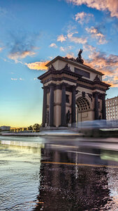 Triumphal Arch (Moscow, Kutuzovsky Avenue), landmark, attraction