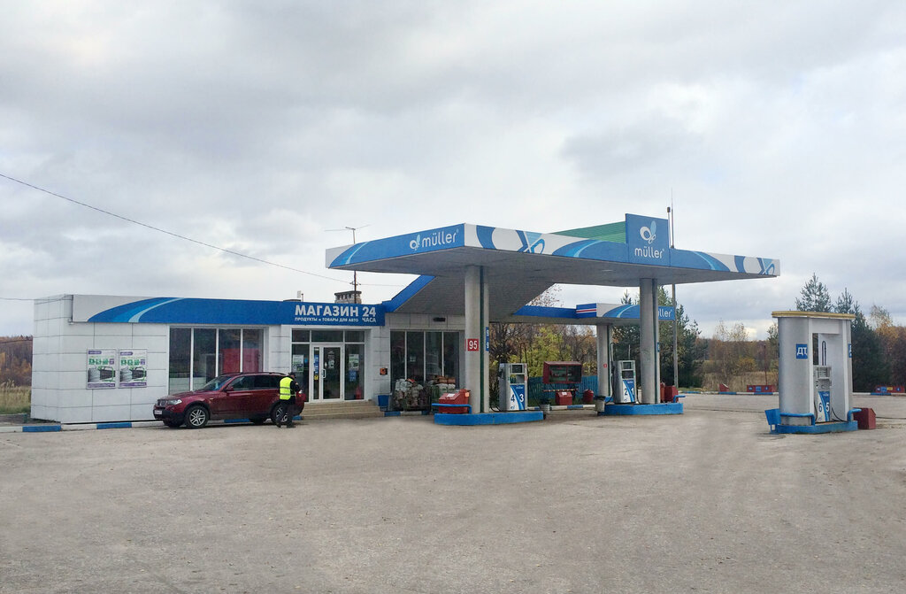 Gas station Muller, Vladimir Oblast, photo
