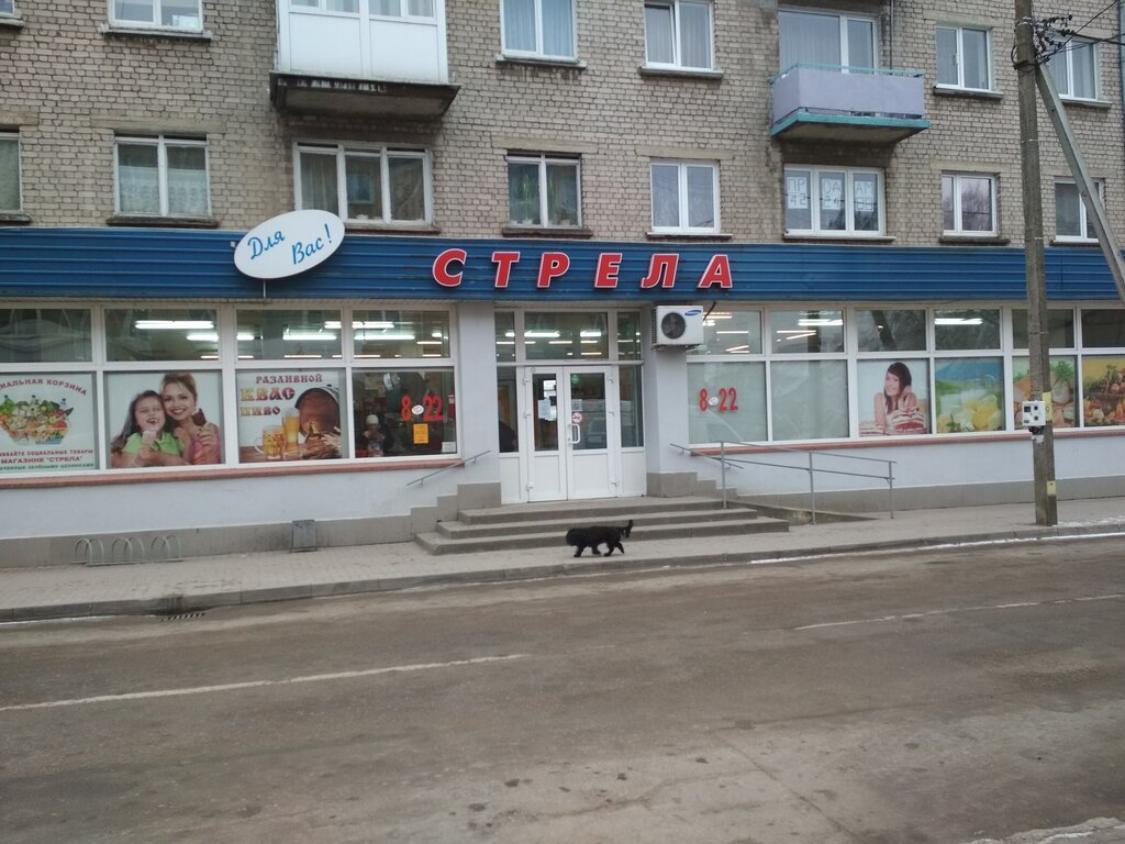 Магазин продуктов Стрела, Гусев, фото