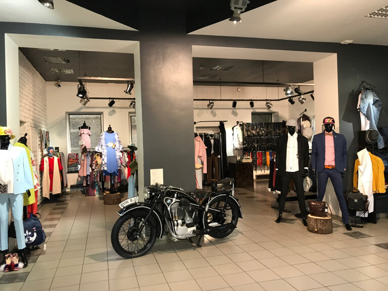 Clothing store H2so4, Daugavpils, photo
