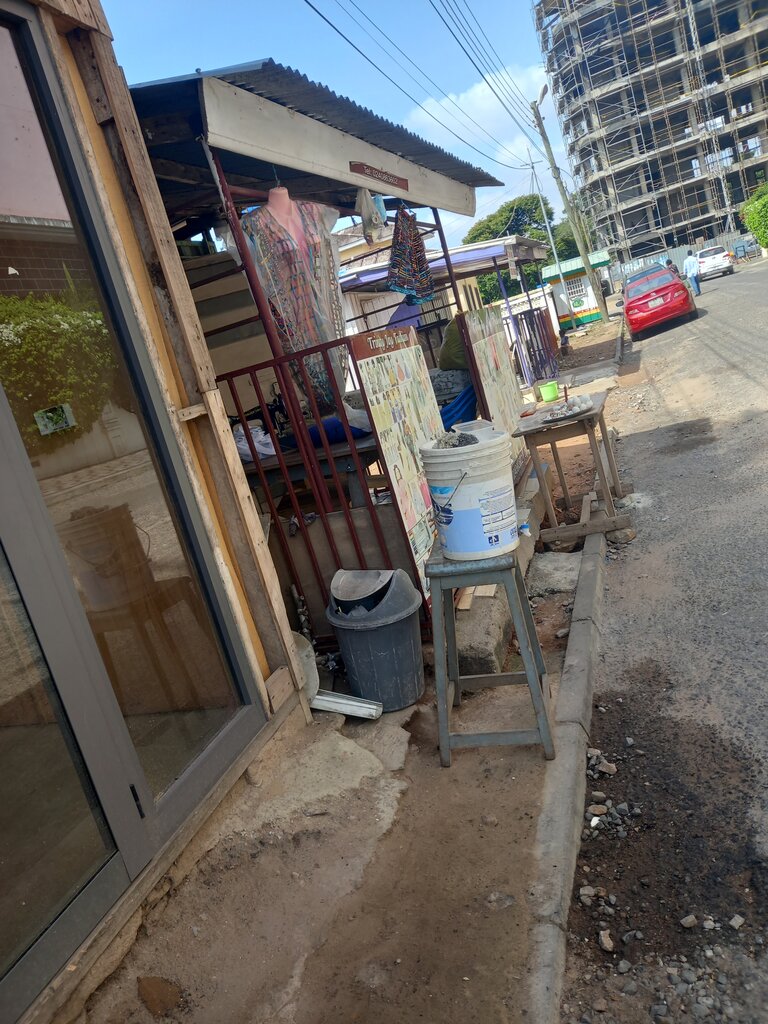Clothing store Trinity Joy Fashion, Accra, photo