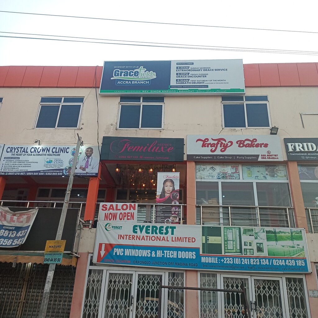 Religious organization Gracefields Chapel, Accra, photo