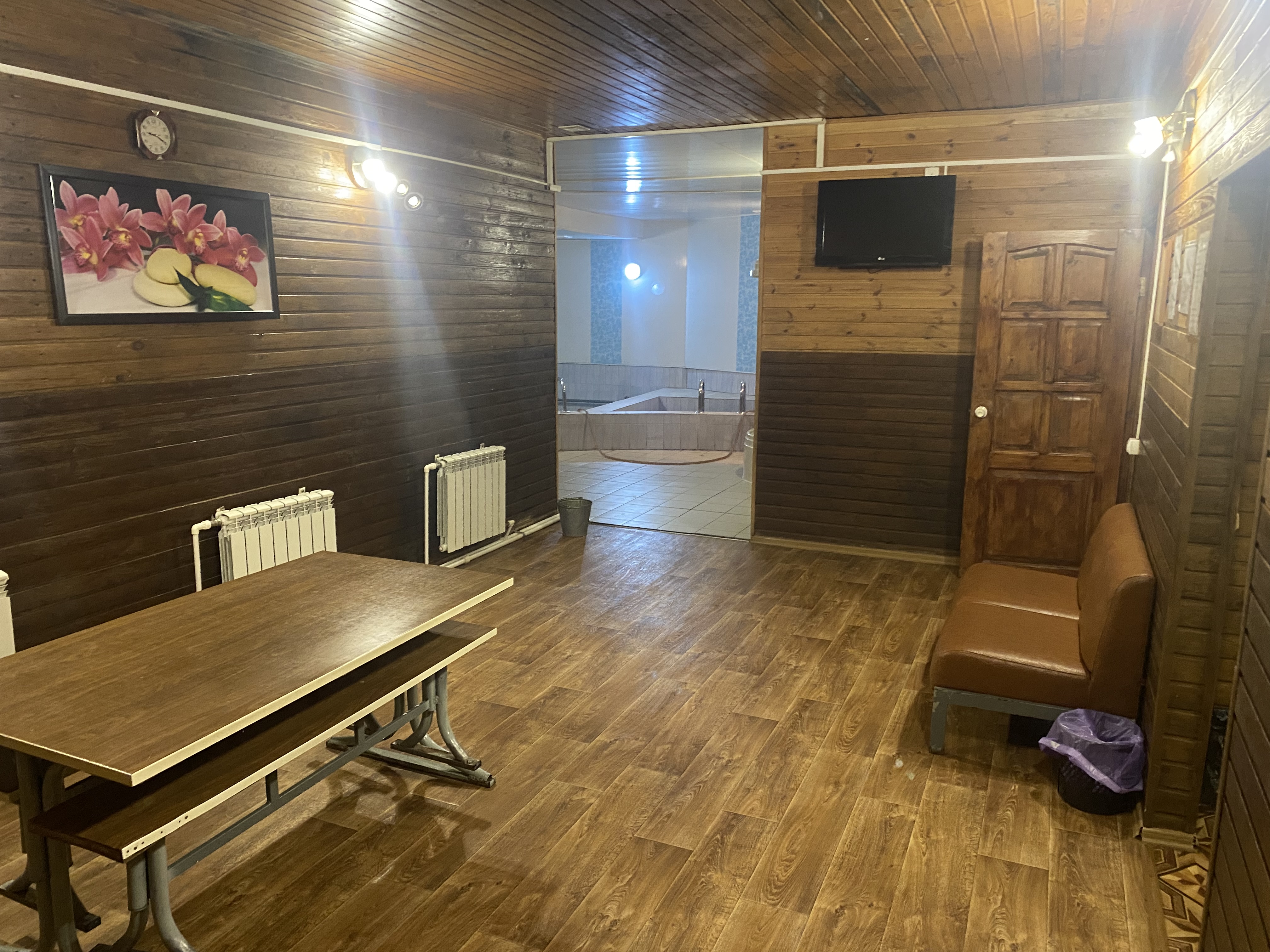 Сауна в гараже