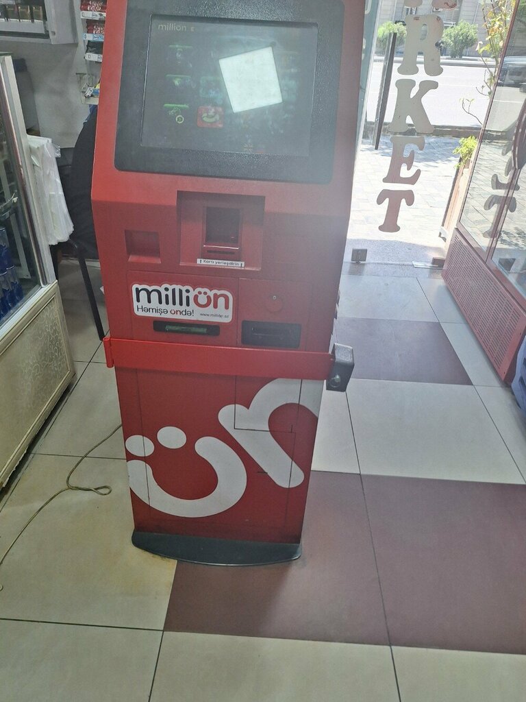 Payment terminal MilliÖn, Baku, photo