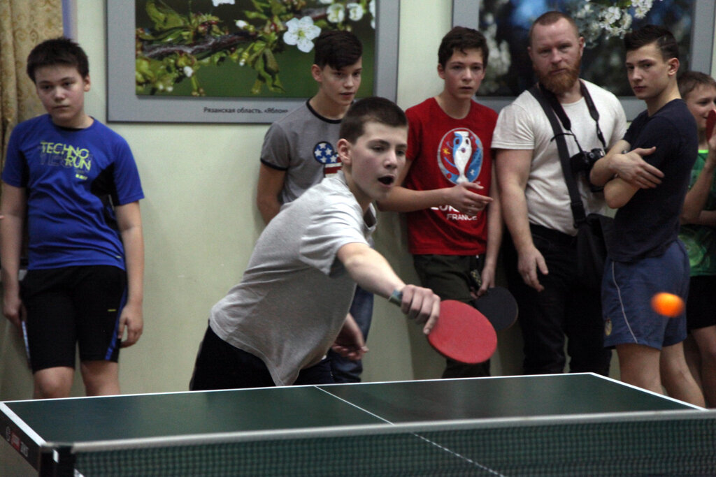 Sports club Table tennis children coaching in Khovrino, Moscow, photo