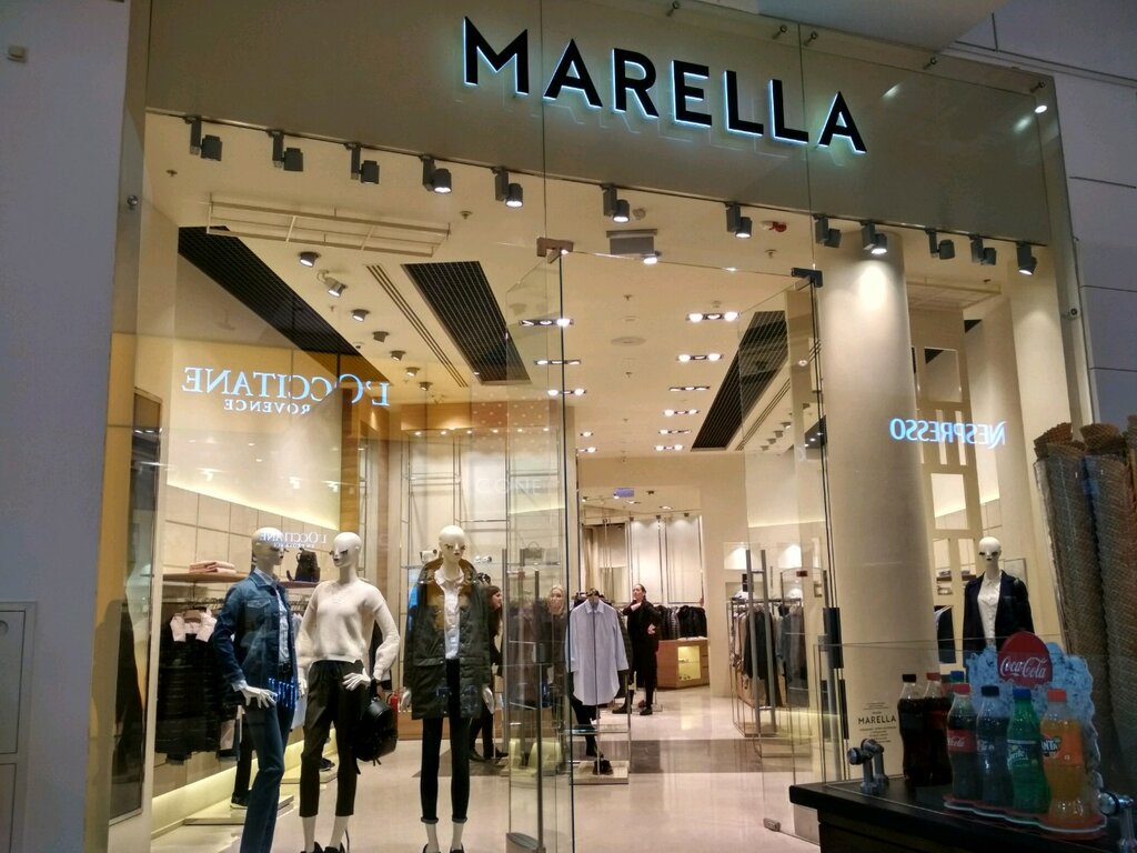 Магазины marella в москве