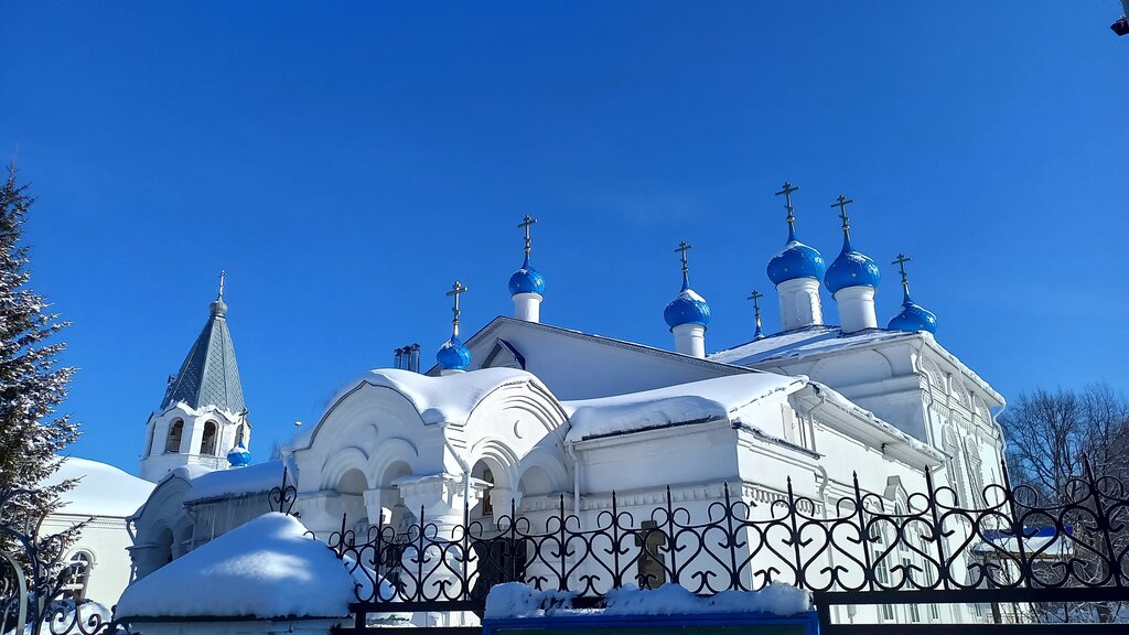 كنيسة أرثوذكسية Tserkov Ikony Bozhiyey Materi Kazanskaya V Rozhnovo ، مقاطعة نيجني نوفغورود، صورة