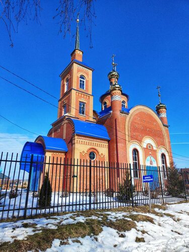 Orthodox church Tserkov Ikony Bozhiyey Materi Kazanskaya V Khobot-Bogoyavlenskom, Tambov Oblast, photo