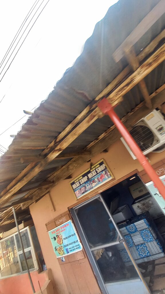 Butcher shop Niiboi Town, Accra, photo