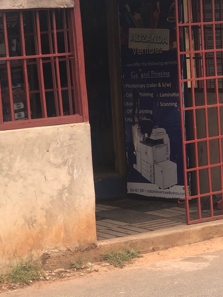 Printing services Adzanda Ventures, Accra, photo