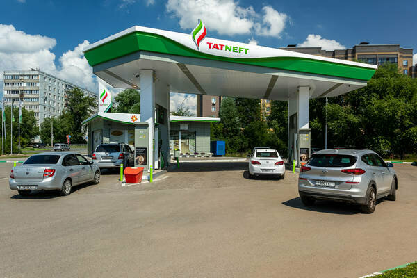 Gas station Tatneft, Kazan, photo