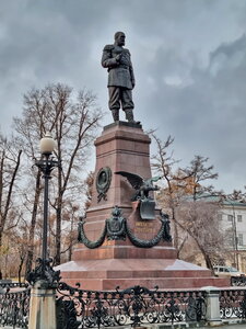 Александр III (Иркутск, Площадь у памятника Александру III), памятник, мемориал в Иркутске