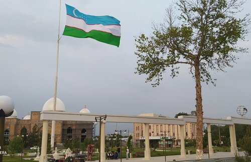 Atracción Flag of Uzbekistan, , foto