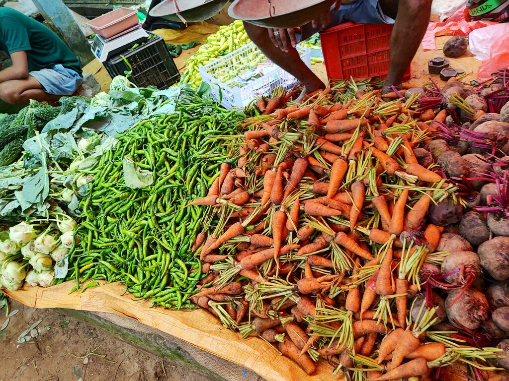 Farmers' market Sunday Fair, Hikkaduwa, photo
