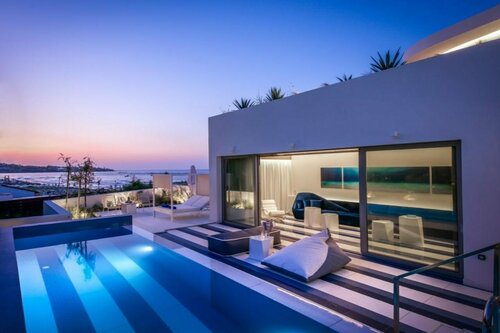 Внешний вид отеля I Resort Beach Hotel & SPA в Муниципальной единице Малионе, фото 2