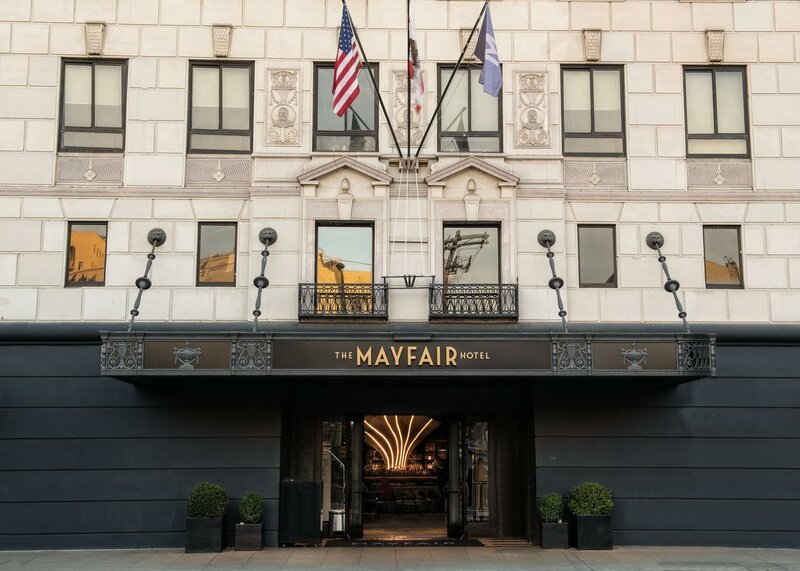 Гостиница The Mayfair Hotel Los Angeles в Лос-Анджелесе
