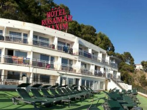 Внешний вид отеля Hotel Rosamar Maxim в Льорет-де-Маре, фото 2