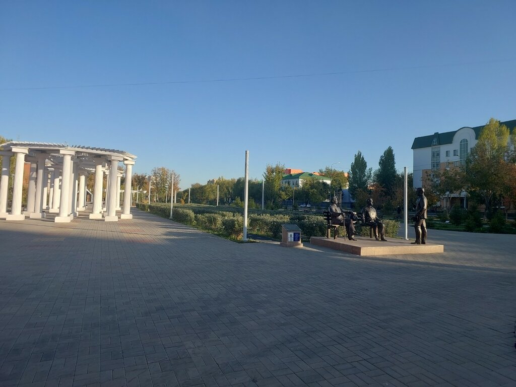 Park Qalamgerler Alley, Astana, photo