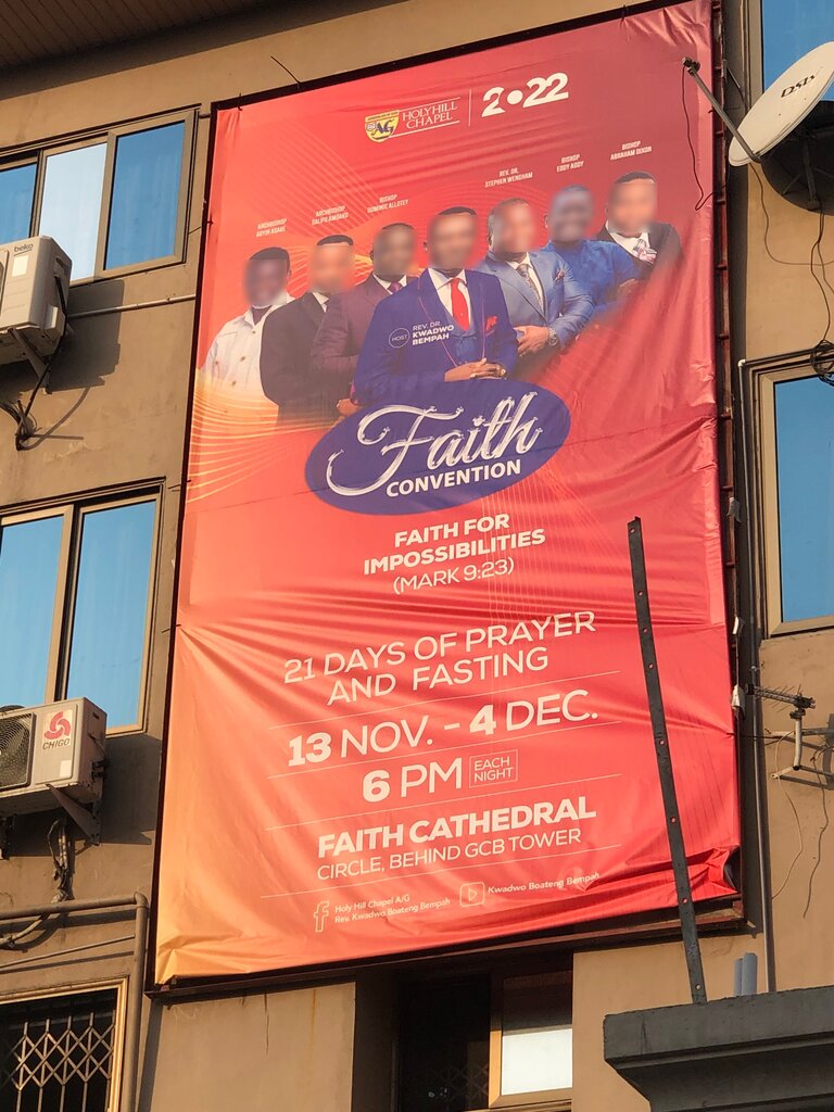 Protestant church Faith Cathedral Holy Hill Chapel, Accra, photo