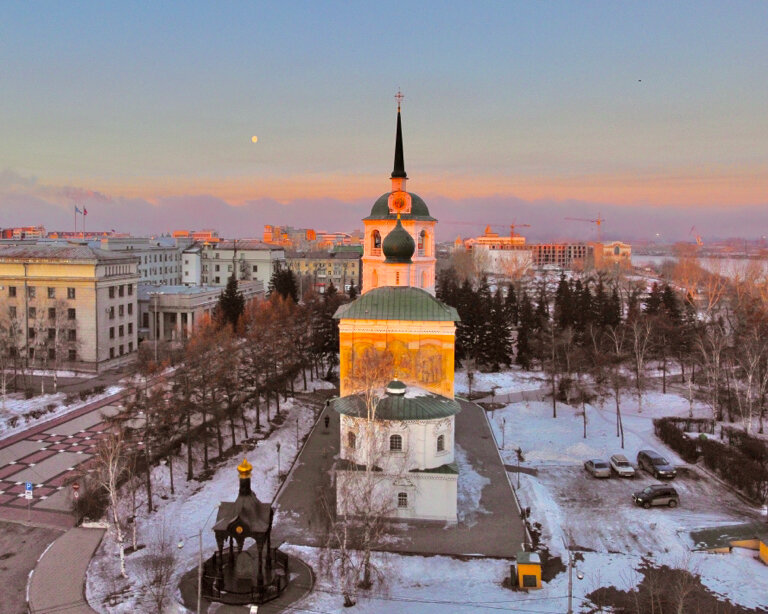 Православный храм Церковь Спаса Нерукотворного Образа, Иркутск, фото